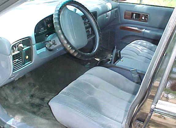 Front Seat Area